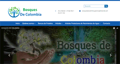 Desktop Screenshot of bosquesdecolombia.com